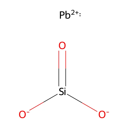 Lead silicate structure