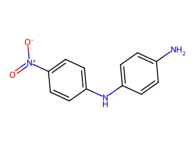 1,4-Benzenediamine, N-(4-nitrophenyl)- structure