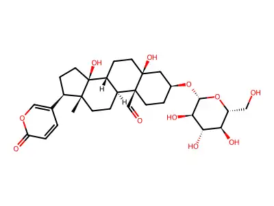 Hellebrigenin glucoside structure