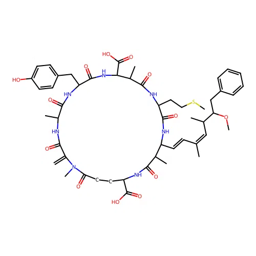 Microcystin YM structure