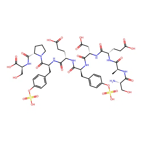 cholecystokinin C-terminal flanking peptide structure
