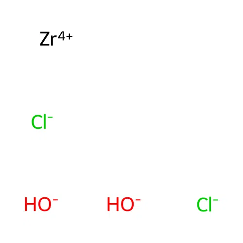 Zirconium(4+);dichloride;dihydroxide structure