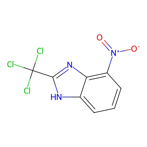 1H-Benzimidazole, 4-nitro-2-(trichloromethyl)- structure