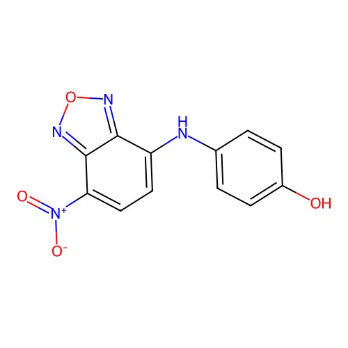 4-[(7-Nitro-2,1,3-benzoxadiazol-4-yl)amino]phenol structure