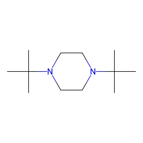 1,4-Ditert-butylpiperazine structure
