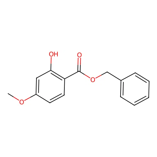 Benzyl 2-hydroxy-4-methoxybenzoate structure