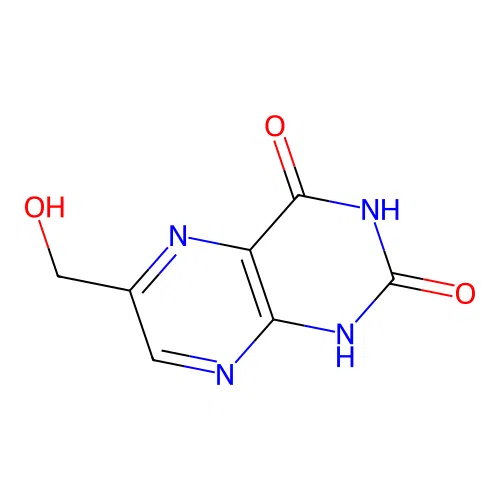 6-(Hydroxymethyl)-2,4(1H,3H)-pteridinedione structure
