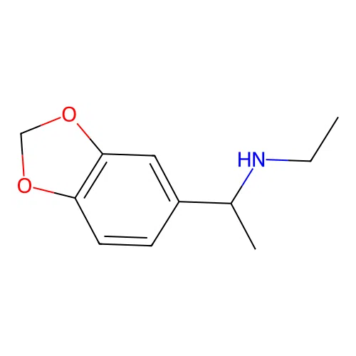 3,4-Methylenedioxyethylamphetamine structure