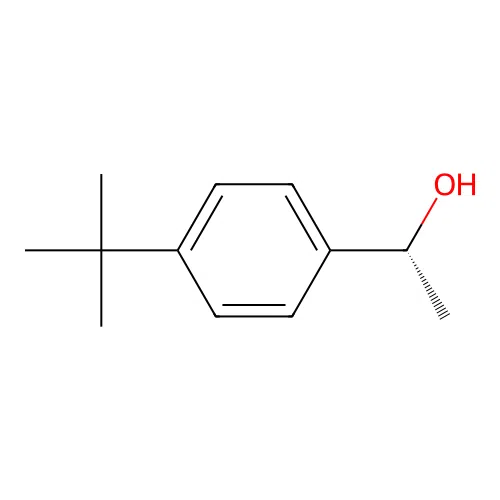 (1R)-1-(4-tert-butylphenyl)ethan-1-ol structure