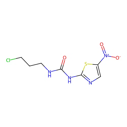 1-(3-Chloropropyl)-3-(5-nitro-1,3-thiazol-2-yl)urea structure