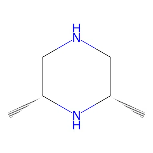 rel-(2R,6S)-2,6-dimethylpiperazine structure