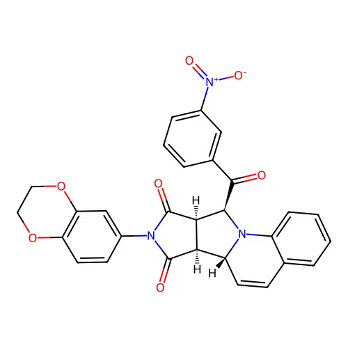 C29H21N3O7 structure