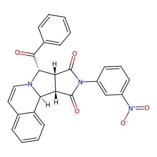 C27H19N3O5 structure