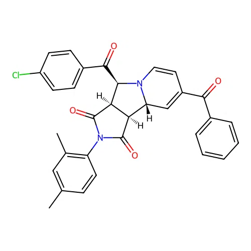 C32H25ClN2O4 structure