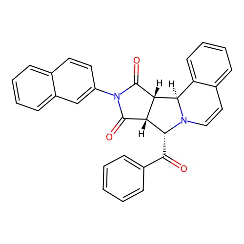 C31H22N2O3 structure