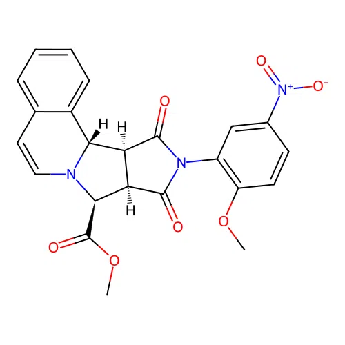 C23H19N3O7 structure