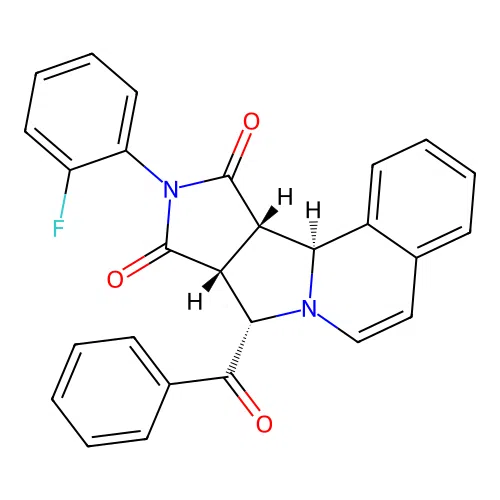 C27H19FN2O3 structure