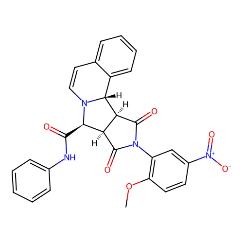 C28H22N4O6 structure