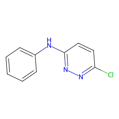 6-chloro-N-phenylpyridazin-3-amine structure