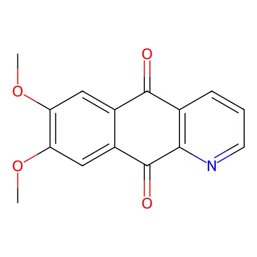 7,8-Dimethoxybenzo[g]quinoline-5,10-dione structure