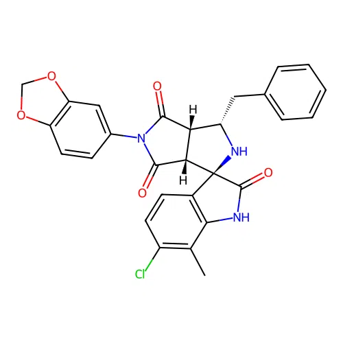 C28H22ClN3O5 structure