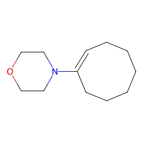 4-(1-Cycloocten-1-yl)morpholine structure