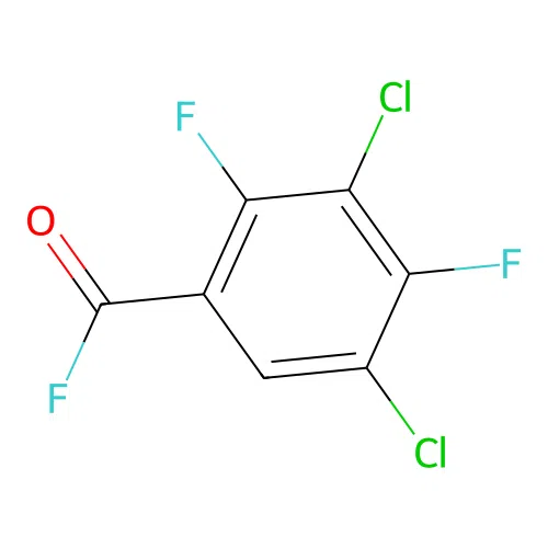 3,5-Dichloro-2,4-difluorobenzoyl fluoride structure