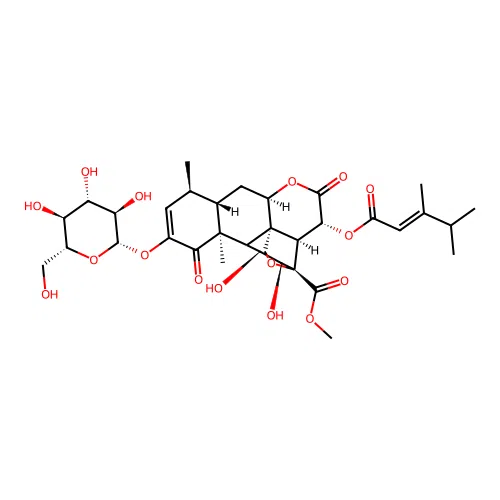 Yadanzioside N structure