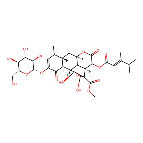 Yadanzioside N structure