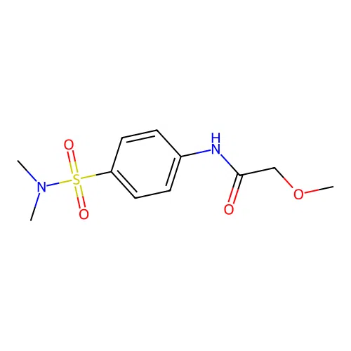 n-(4-(n,n-Dimethylsulfamoyl)phenyl)-2-methoxyacetamide structure