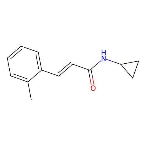 n-Cyclopropyl-3-(o-tolyl)acrylamide structure