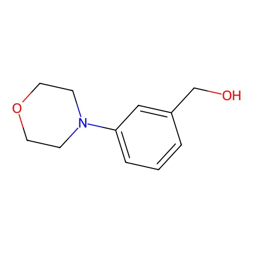 (3-Morpholinophenyl)methanol structure