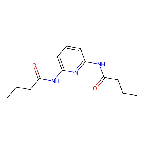 2,6-Dibutyramidopyridine structure