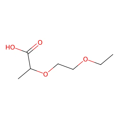 2-(2-Ethoxyethoxy)propanoic acid structure