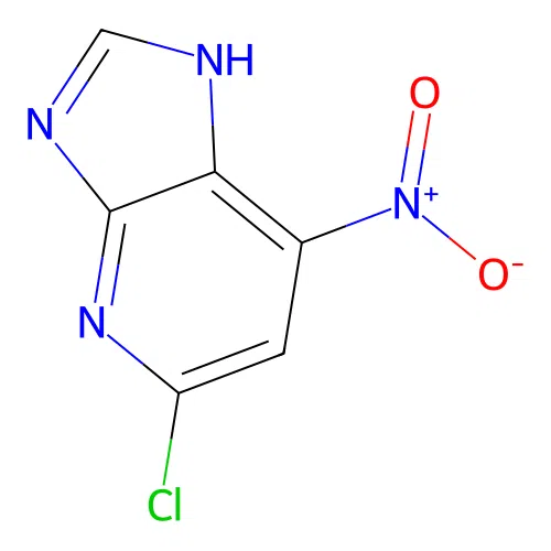 5-Chloro-7-nitro-3H-imidazole-[4,5-b]pyridine structure