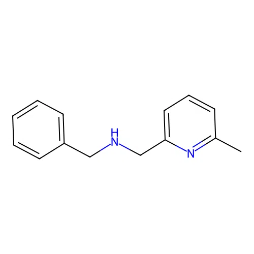Benzyl((6-methylpyridin-2-yl)methyl)amine structure