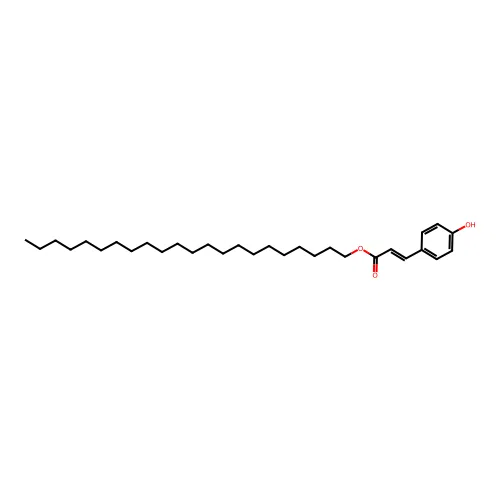 (E)-3-(4-Hydroxyphenyl)acrylic acid docosylester structure