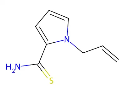 1H-Pyrrole-2-carbothioamide, 1-(2-propenyl)- structure