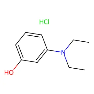 3-(Diethylamino)phenol hydrochloride structure