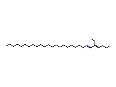 2-ethyl-N-henicosylhex-2-en-1-imine structure