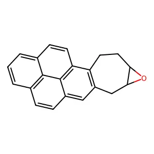 7a,8a,9,10-Tetrahydro-7h-pyreno[1',2':5,6]cyclohepta[1,2-b]oxirene structure
