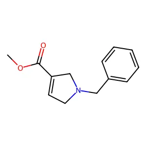 Methyl 1-benzyl-2,5-dihydro-1H-pyrrole-3-carboxylate structure
