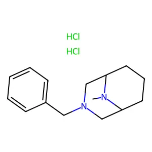 3,9-Diazabicyclo(3.3.1)nonane, 3-benzyl-9-methyl-, dihydrochloride structure