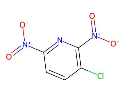 3-Chloro-2,6-dinitropyridine structure