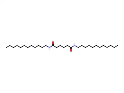 Hexanediamide, N,N'-didodecyl- structure