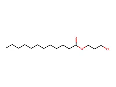 3-Hydroxypropyl laurate structure