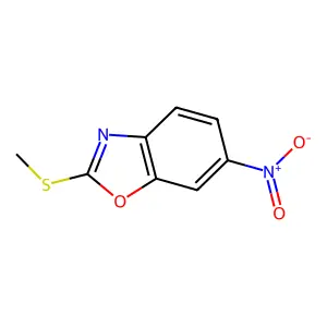 2-(Methylthio)-6-nitrobenzo[d]oxazole structure