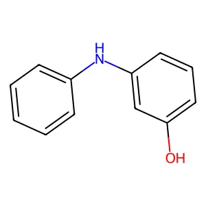 3-Hydroxy-N-phenylaniline structure