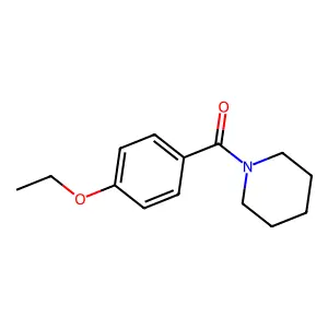 1-(4-Ethoxybenzoyl)piperidine structure