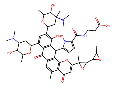 Chromooxymycin structure